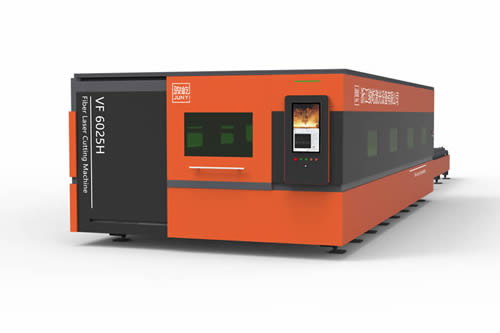 Высокомощный оптоволоконный лазерный станок VF6025H (полностью закрытый лазерный резак с челночным столом)