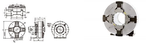 Волоконный лазерный станок VF60G (резка металлических труб и профилей)
